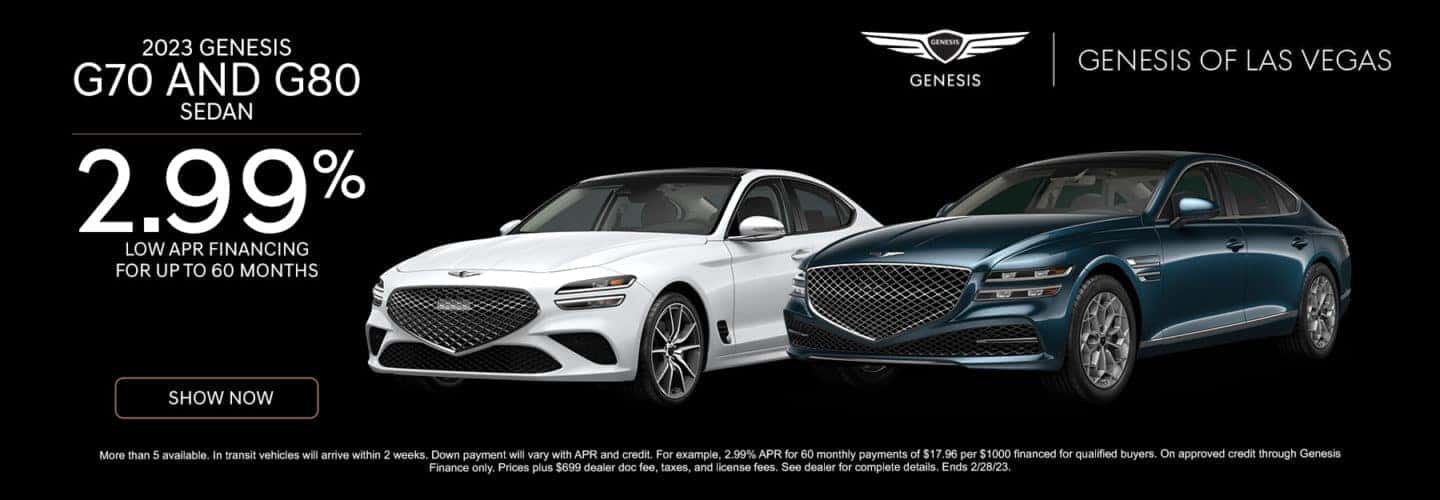 Current New Genesis Offers | Finance & Lease Deals in Las Vegas