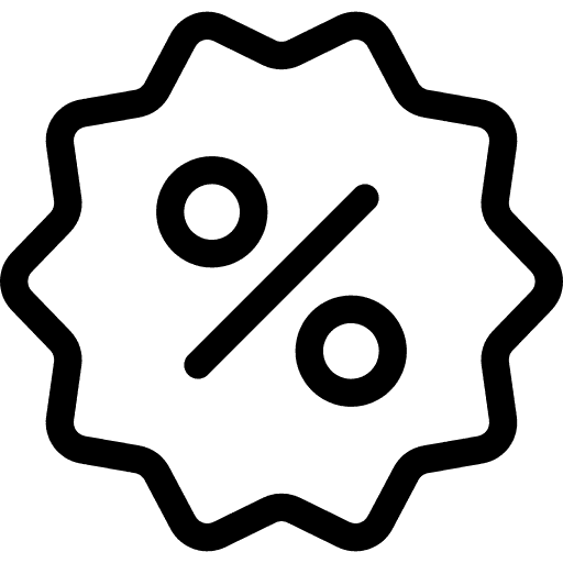 percentage off