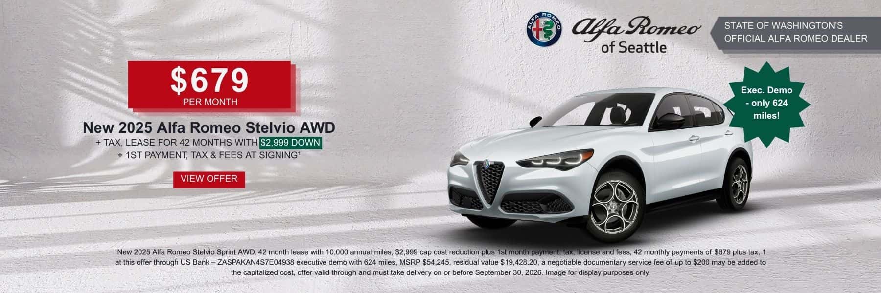 New 2025 Alfa Romeo Stelvio AWD
