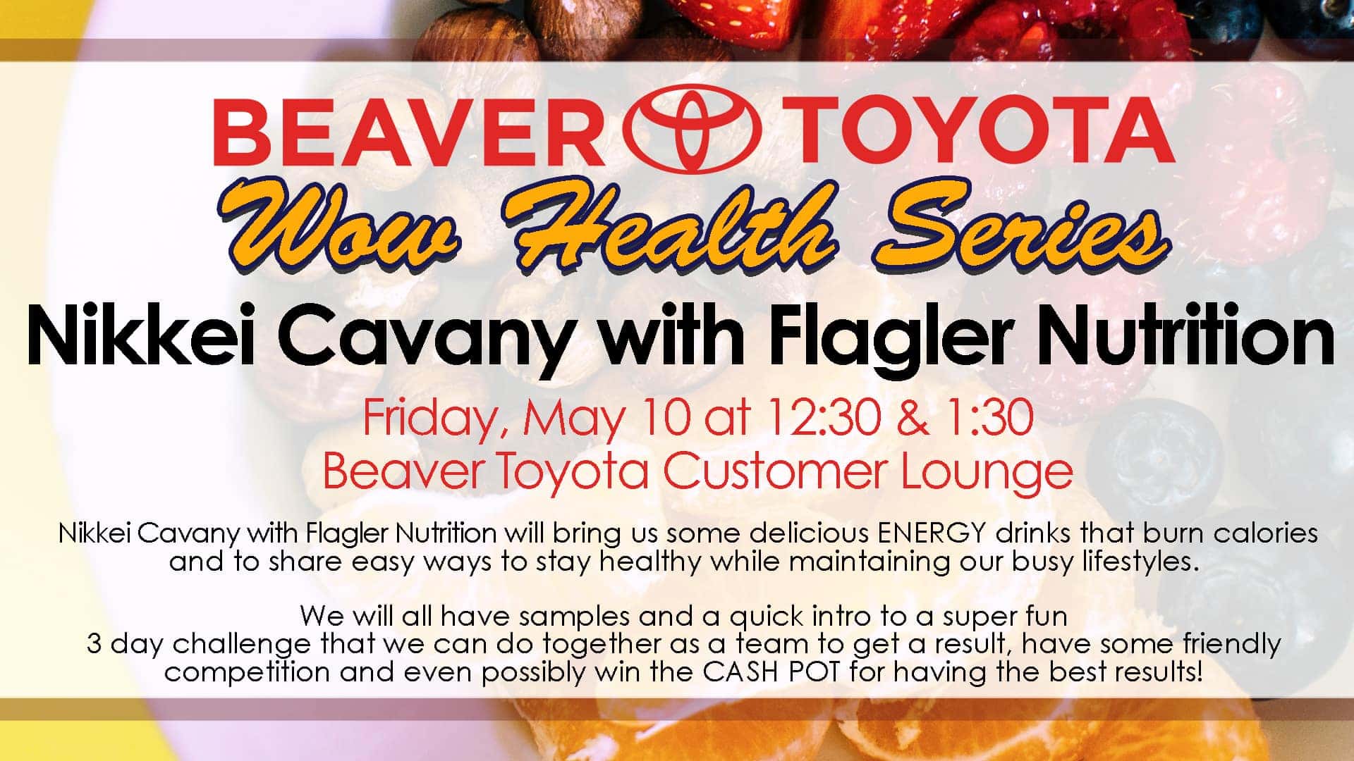 Wow Health Series Flagler Nutrition Nikkei Cavany