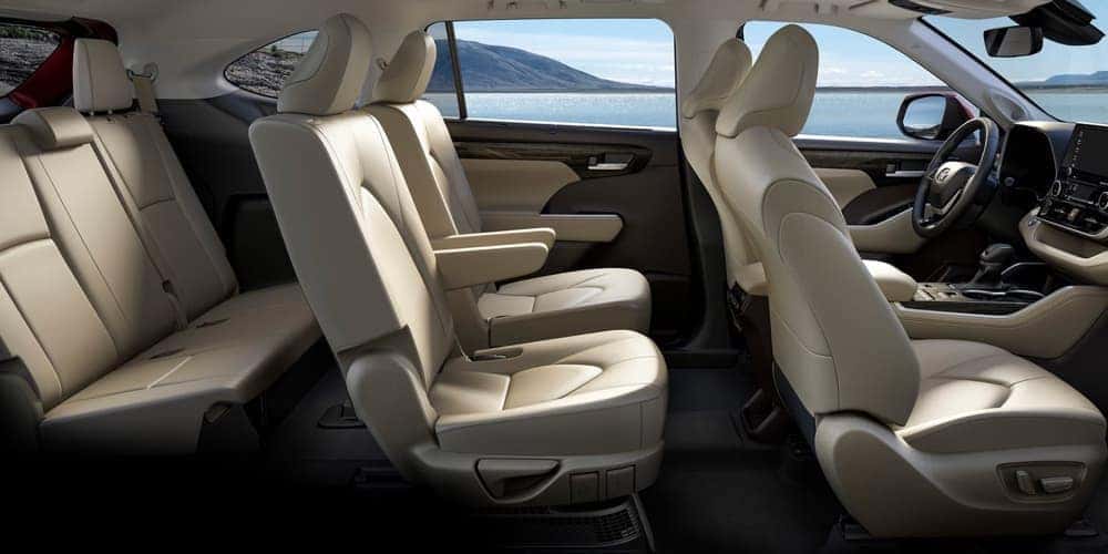 Toyota Highlander Interior Interior Dimensions Beaver Toyota St 
