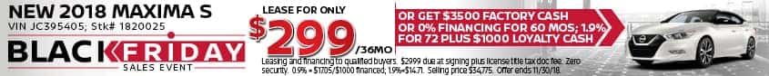 Bill Kay Nissan_Maxima Maxima Black Friday Offer