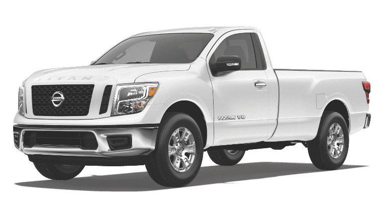 2019 Nissan Titan Jellybean White