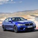 2018 BMW M5 exterior rolling shot