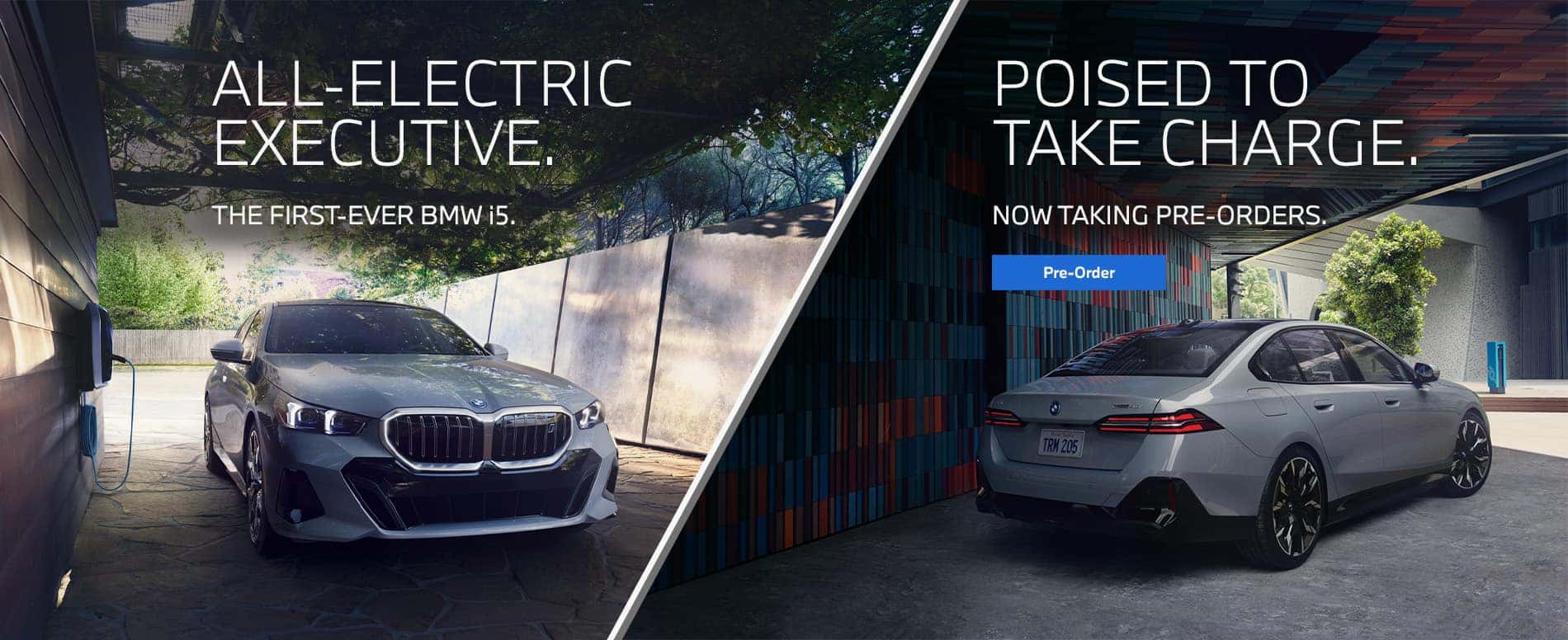BMW i5 Pre-Order Split Banner FMA