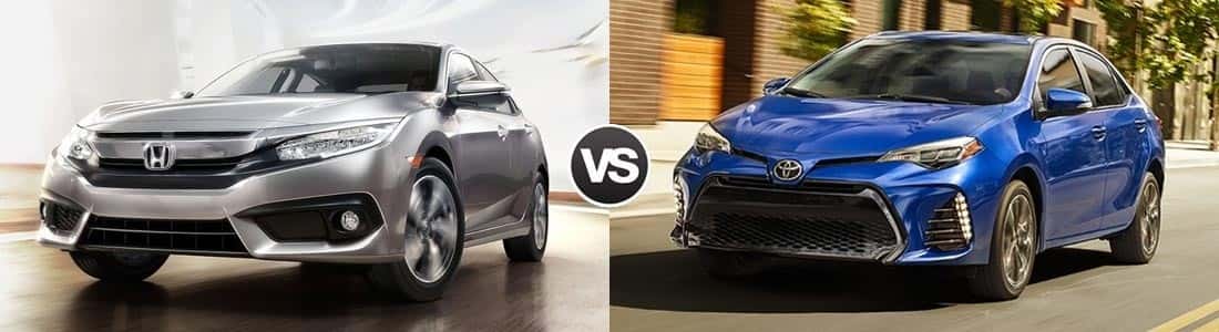 2017 Honda Civic vs Toyota Corolla Comparison: Which is Better 