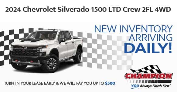 2024 Chevy Silverado 1500 LTD Crew 2FL Lease Offer
