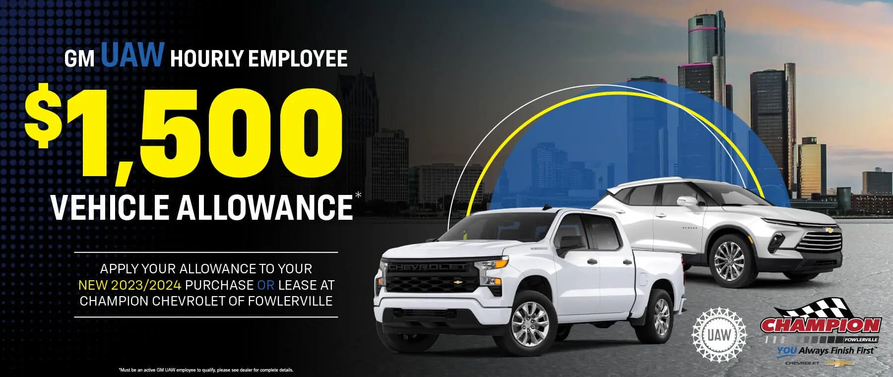 Champion Chevrolet of Fowlerville MI | New & Used Cars