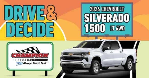 2026 Chevrolet Silverado 1500 LT 4WD Lease Offer