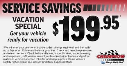 Vacation Special