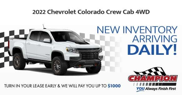 2022 Chevy Colorado Crew Cab 4WD Lease Offer