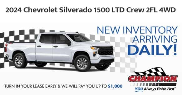 2024 Chevy Silverado 1500 LTD Crew 2FL 4WD Lease Offer