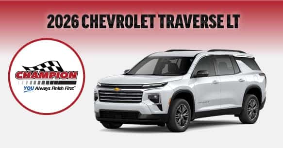 2026 Chevrolet Traverse LT Lease Offer