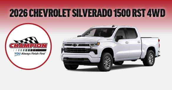 2026 Chevrolet Silverado 1500 RST 4WD Lease Offer