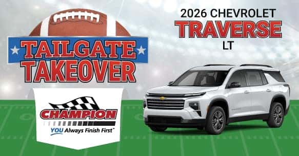 2026 Chevrolet Traverse LT Lease Offer