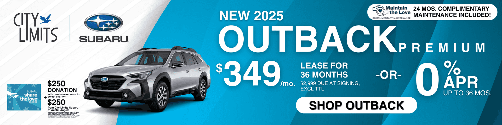 Subaru Vehicles for Sale Buda TX | City Limits Subaru