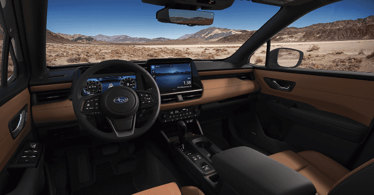 All-New 2026 Subaru Outback Dashboard Interior Near Pflugerville, TX