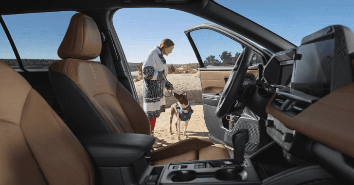 Java Brown Nappa Leather 2026 Subaru Outback Interior Nearby San Marcos, TX