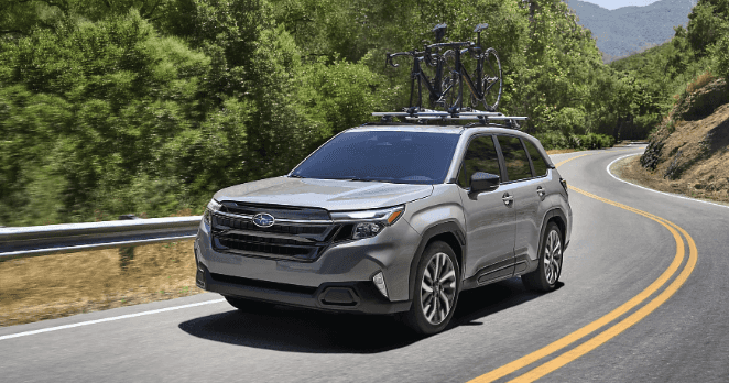 New 2026 Subaru Forester Touring in River Rock Pearl Near Austin, TX