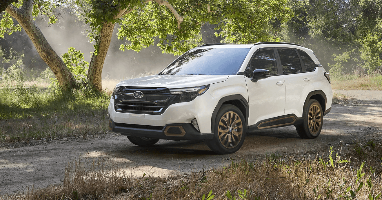 Crystal White Pearl New 2026 Subaru Forester for Sale Near Me in Buda, TX