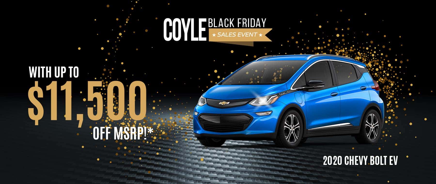 Rebate Special on a New Chevrolet Bolt near Oak Park, Indiana