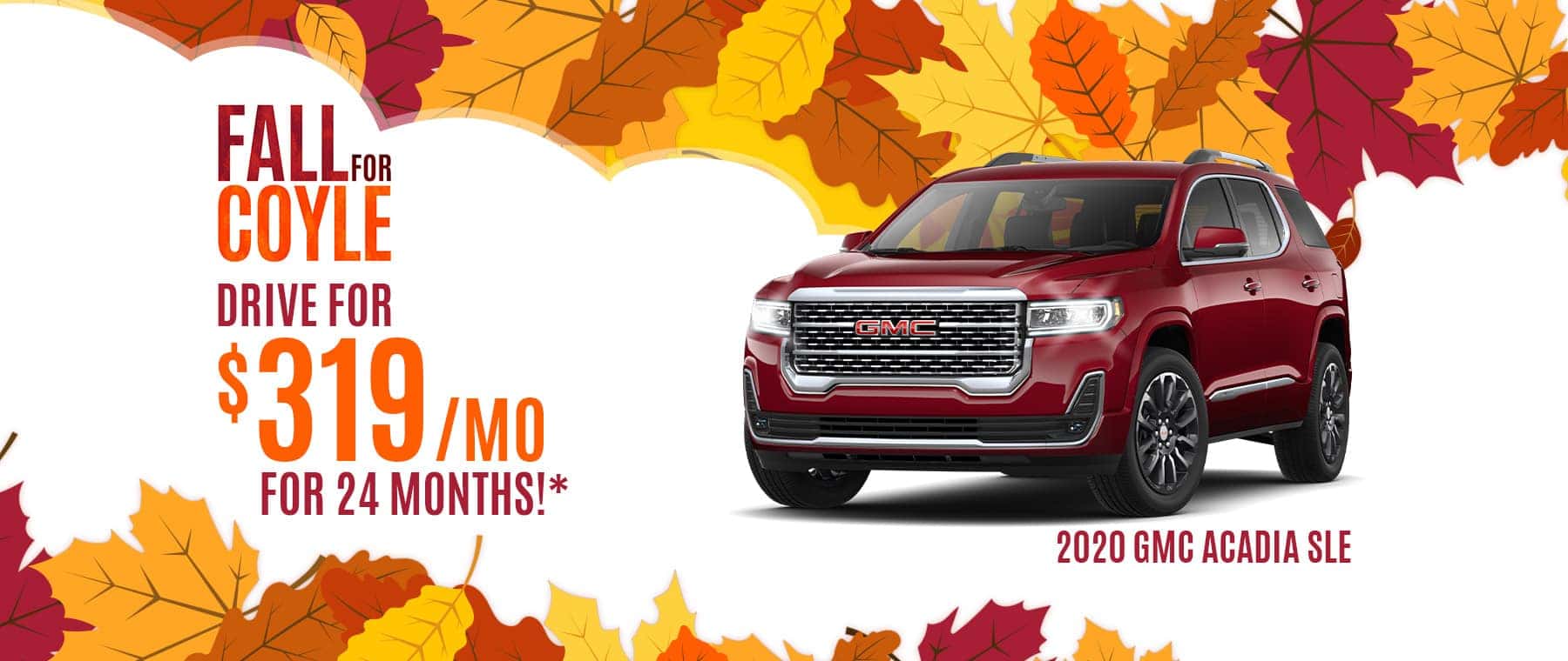 Lease a New GMC Acadia near Jeffersonvillle, Indiana