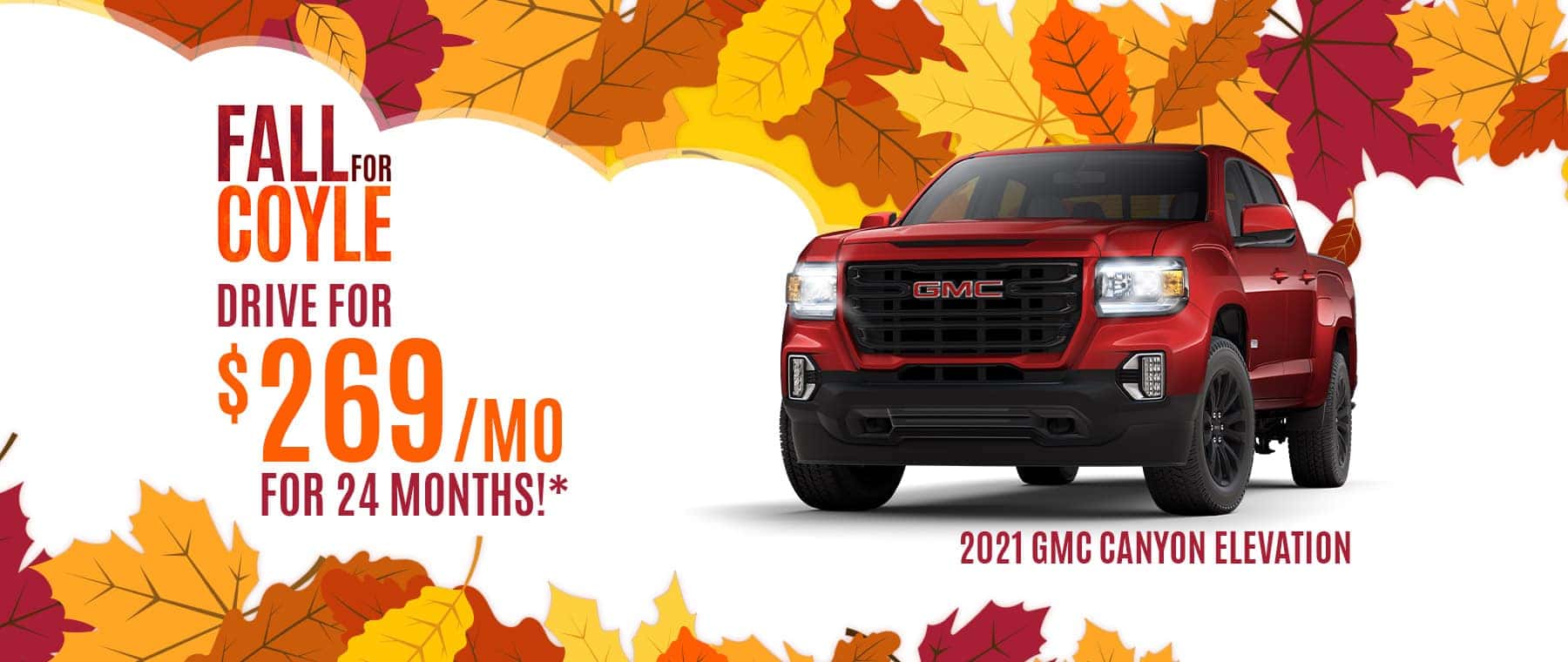 Lease a New GMC Canyon near Blackiston Mill, Indiana