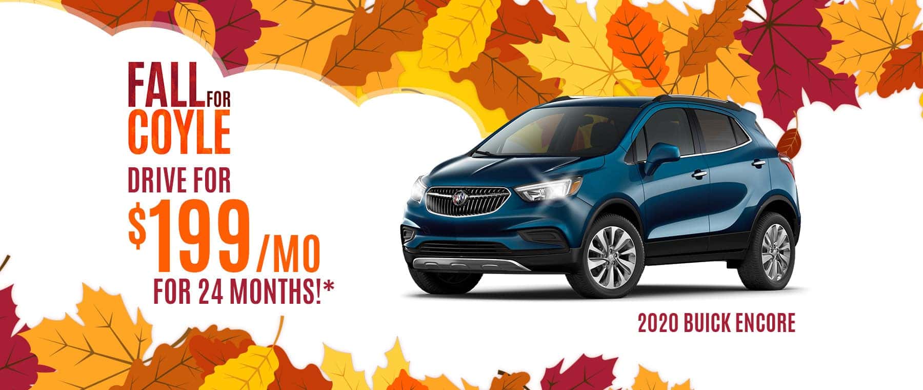 Lease Special on a New Buick Encore near Watson, Indiana
