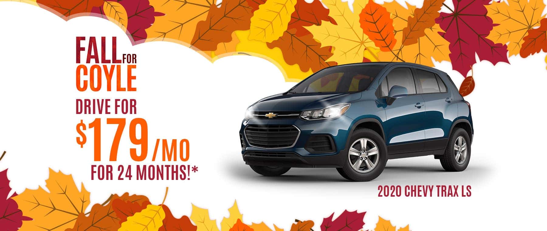 Lease Special on New Chevrolet Trax near Georgetown, Indiana