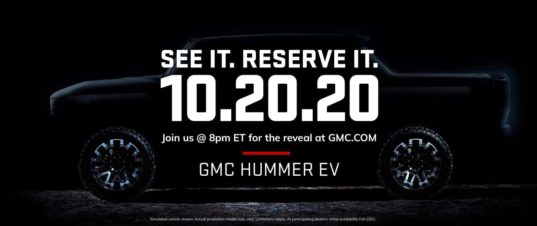 GMC Hummer EV coming 10-20-20