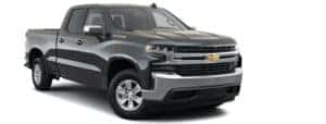 A black 2022 Chevy Silverado 1500 LT is angled right.