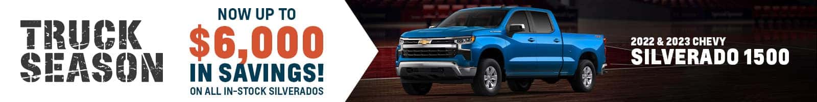 Savings on a New Chevrolet Silverado 1500 near Louisville, Kentucky!