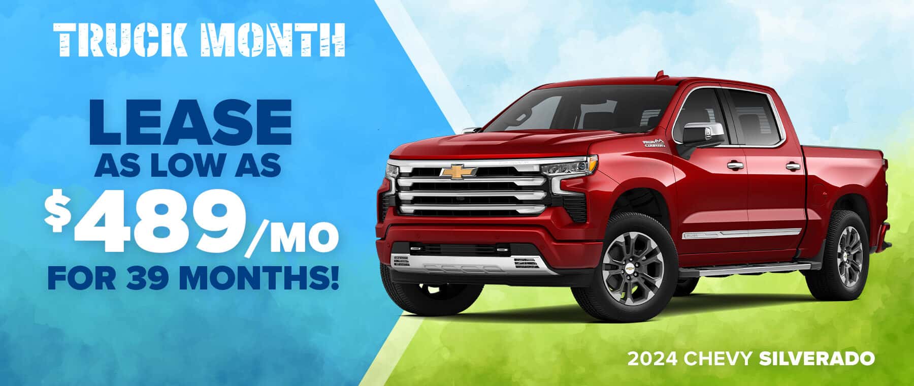Lease Special on a new Chevy Silverado 1500 near Louisville, Kentucky
