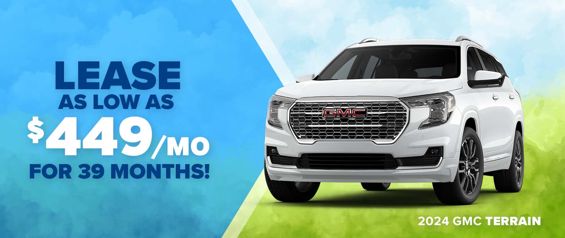 Lease Special on a new GMC Terrain near Sellersburg, Indiana!
