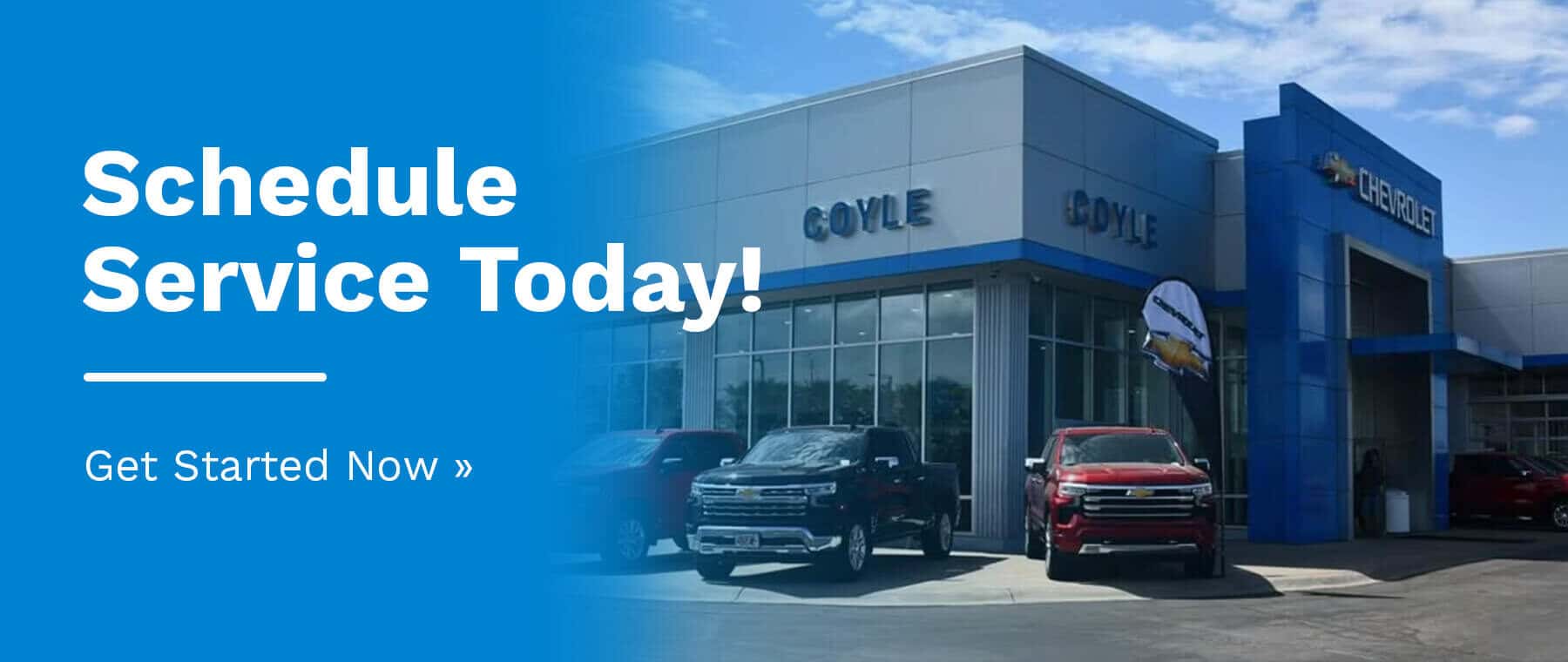 Need repairs? Schedule service at Coyle Chevy near Lousiville, Kentucky!