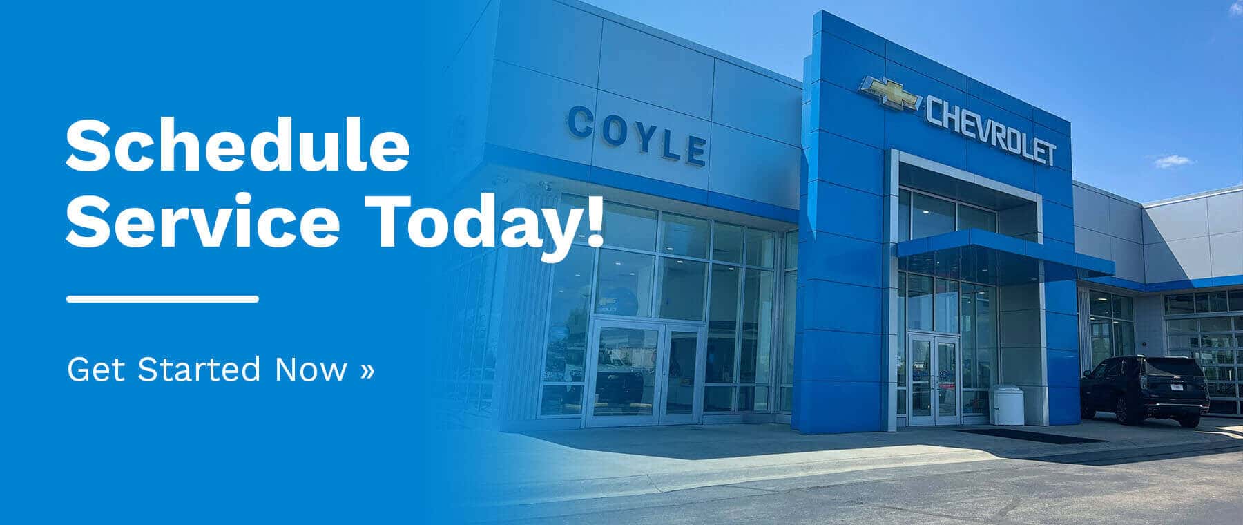 Need repairs? Schedule service at Coyle Chevy near Lousiville, Kentucky!