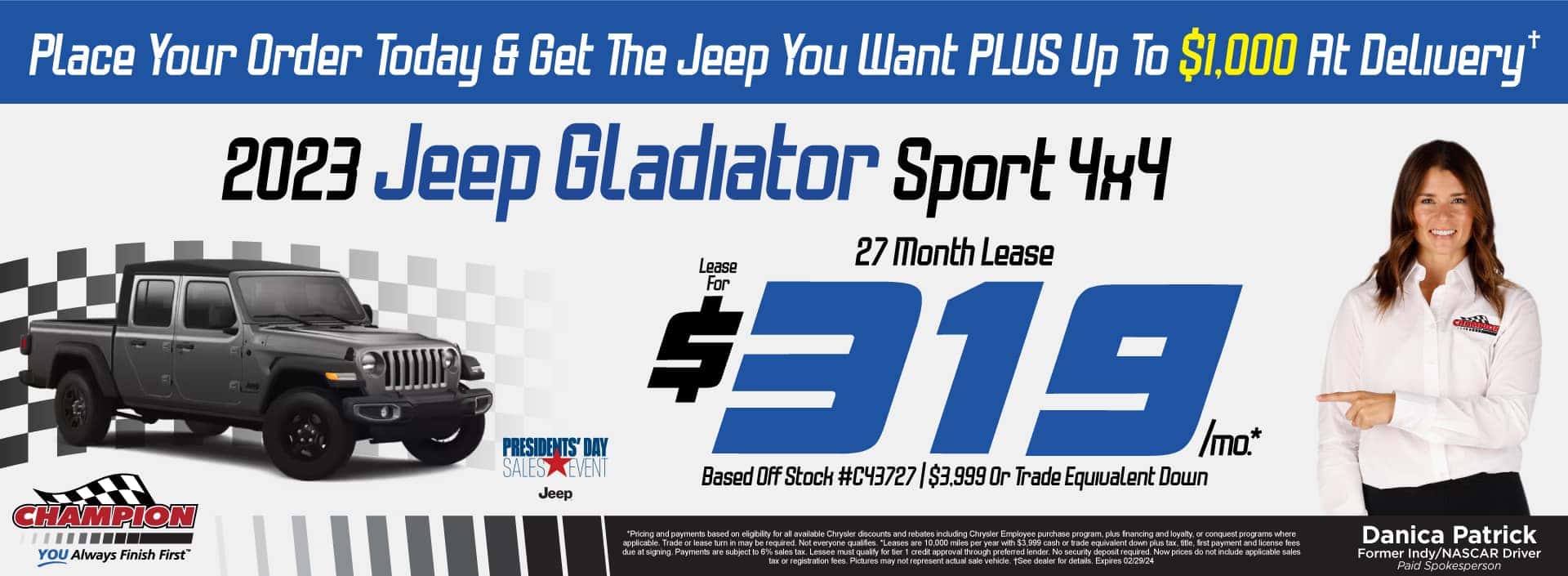 Jeep, Ram, Chrysler, Dodge, Wagoneer Dealer Ypsilanti Champion