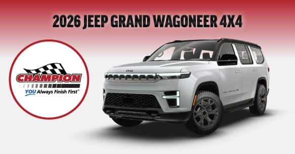  2026 Jeep Grand Wagoneer 4x4 Lease Offer