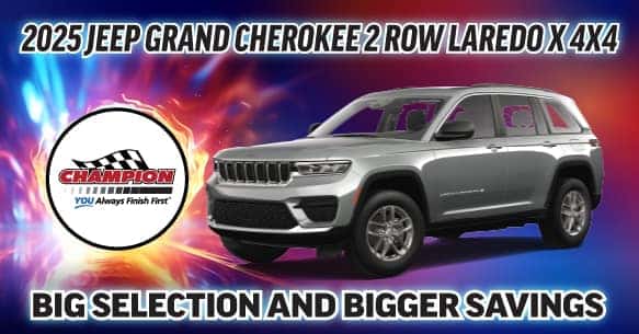 2025 Jeep Grand Cherokee 2 Row Laredo X 4x4 Lease Offer