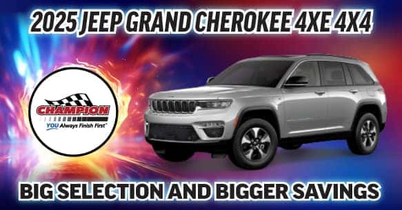 2025 Jeep Grand Cherokee 4xe 4X4 Lease Offer