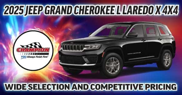 2025 Jeep Grand Cherokee L Laredo X 4x4 Lease Offer