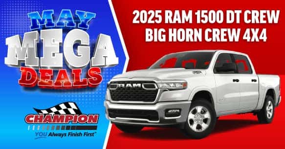 2025 Ram 1500 DT Big Horn Crew 4x4 Lease Offer