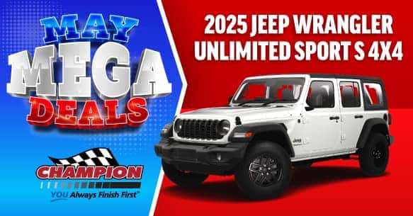 2025 Jeep Wrangler Unlimited Sport S 4x4 Lease Offer