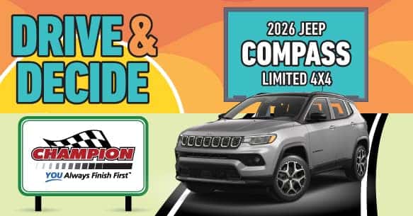 2026 Jeep Compass Limited 4x4 Lease Offer