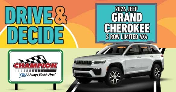 2026 Jeep Grand Cherokee 2 Row Limited 4x4 Lease Offer