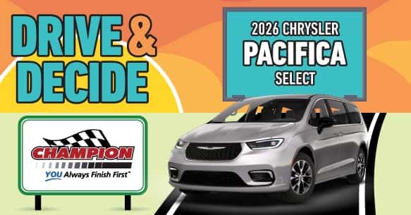 2026 Chrysler Pacifica Select Lease Offer