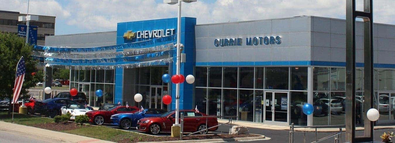 Outside view of the front of the dealership