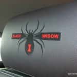 Black Widow Interior Stitch on seat