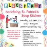 St Patrick's Soup Kitchen: Block Party
