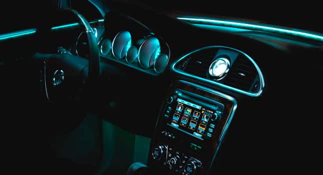 Buick S Use Of Ambient Lighting In Luxury Vehicles